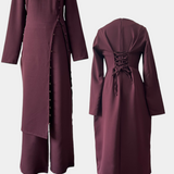 Ensemble Décontracté Doux Melissa avec Blouse à Boutons et Pantalons