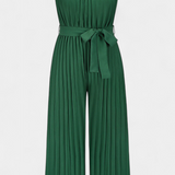 Mono Palazzo Plissé Patrizia avec Col Halter