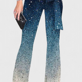 Mono Asymétrique Cintia avec Brillants en Dégradé