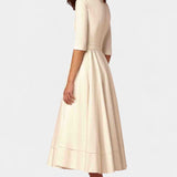 Robe Midi A-Line Nylah Charme Vintage
