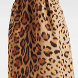 Robe Midi Tiana Bustier Léopard