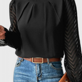 Blouse à Manches Longues Nautique Helga