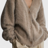 Cardigan en Mélange de Cachemire Doux Daniela