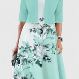 Robe Florale Élégante Venezia