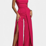 Mono Prescillia avec Bretelles Fines et Ouverture Latérale