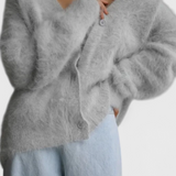 Cardigan en Mélange de Cachemire Doux Daniela