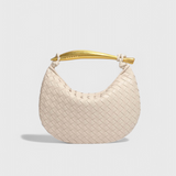 Sac Gerda Woven avec Poignée Dorée