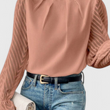 Blouse à Manches Longues Nautique Helga