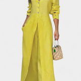 Mono Whitney avec décolleté en V et ouverture frontale