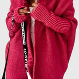 Cardigan en Tricot à Capuche Oversized Lovisa