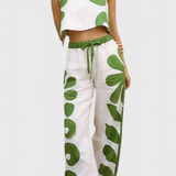 Ensemble Boho Floral Sans Manches Serafina