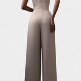 Mono Sexy Romily avec Bretelles et Jambes Amples Élégant