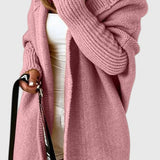 Cardigan en Tricot à Capuche Oversized Lovisa