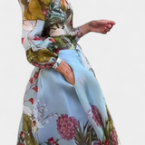 Ensemble Chemise Imprimée et Pantalons Fluides Sanne Élégant