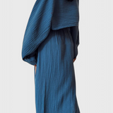 Ensemble Martha de Deux Pièces avec Jupe à Grande Découpe