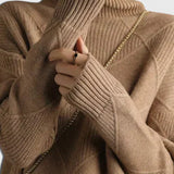 Pull Col Roulé en Cachemire Jasmine