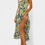 Robe Midi à Imprimé Vibrant Fiona