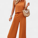 Ensemble Lavinia de Top et Shorts en Lin et Coton