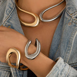 Bracelet de Coupe Asymétrique