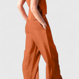 Ensemble Sans Manches Yvanne Vintage d'Été