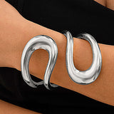 Bracelet de Coupe Asymétrique