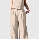 Ensemble Sans Manches Yvanne Vintage d'Été