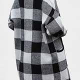 Cardigan Casual à Carreaux Lovella avec Poches