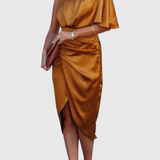 Robe Anais Fluide avec Silhouette Élégante et Intemporelle