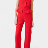 Mono Asymétrique Long Nerida en Lin et Coton