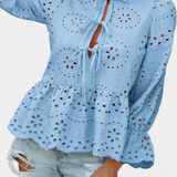 Top Bohemio Kayden en Dentelle avec Coupe Fluide