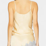 Ensemble Mirren en Satin avec Top et Jupe Midi