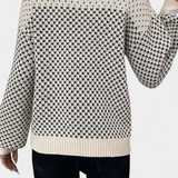 Pull Rachael en Blocs de Couleurs avec Col Rond