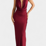 Robe Drapée Élégante Zayana