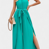 Mono Asymétrique Nyree avec Découpe et Manche avec Nœud