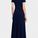 Robe Midi en Tricot Alexia avec Détail