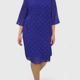 Robe en Chiffon Élégante Polly avec Coupe Classique et Tombé Fluide