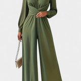 Costume Élégant Eudora pour Femmes avec Décolleté en V