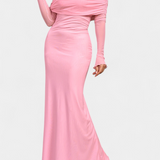 Robe Moulante Lorelei avec Décolleté Droit