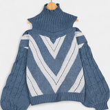 Pull Élégant Off-Shoulder Wien