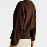 Cardigan Doré Uni Solferina