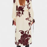 Robe Claribel Kimono avec Imprimé Origami