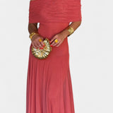 Robe Maxi Tie-Dye à Une Épaule Jessamy