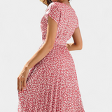Robe Midi Fleurie Galilea avec Inspiration Champêtre