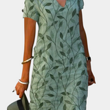 Robe Casual Elowen avec Décolleté en V