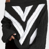 Pull Élégant Off-Shoulder Wien