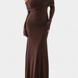 Robe Moulante Lorelei avec Décolleté Droit