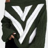 Pull Élégant Off-Shoulder Wien