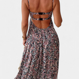 Robe Maxi Florale Reyna avec Dos Nu