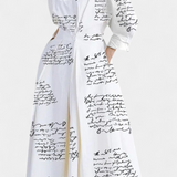 Robe Maxi à Manches Longues Miriam Rétro