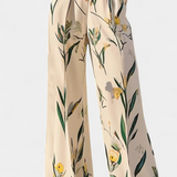 Mono Long Slara avec Décolleté en V et Ceinture Ajustable